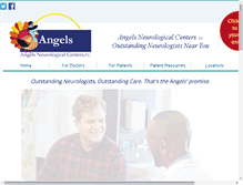 Tablet Screenshot of angelsneuro.com